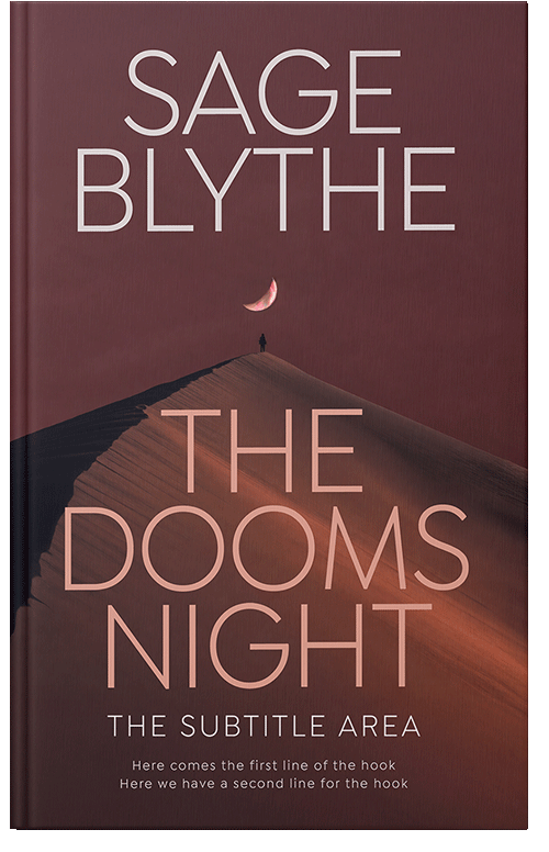 Front view of Premade Mystery & Thriller & Suspense Book Cover - Cowboy