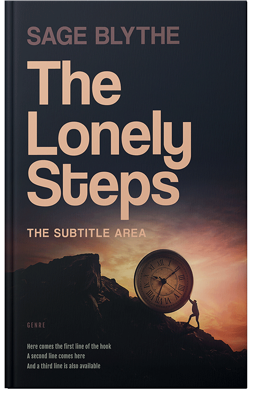 Front view of Premade Mystery & Thriller & Suspense Book Cover - Woodsmoke