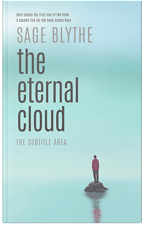 Pre Made Book Cover Jagged Ice