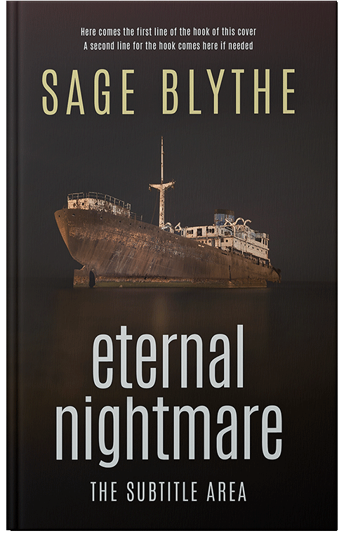 Front view of Premade Mystery & Thriller & Suspense Book Cover - Oil