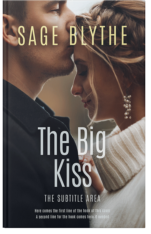 Front view of Premade Romance Book Cover - Cocoa Brown