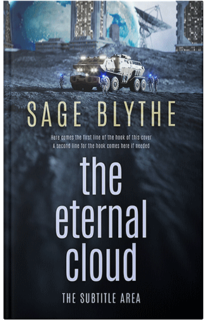 Pre Made Book Cover Mirage