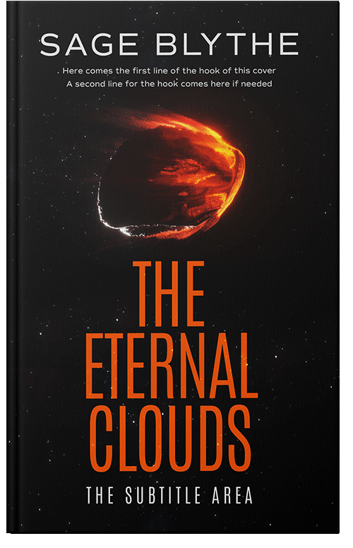 Front view of Premade Mystery & Thriller & Suspense Book Cover - Hot Cinnamon