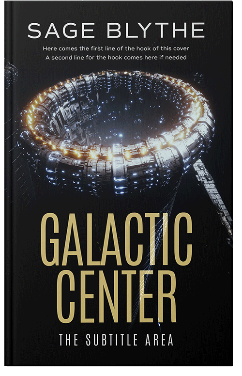 Front view of Premade Science Fiction Book Cover - Coral Reef