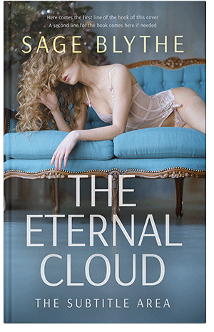 Premade Book Cover Pale Sky