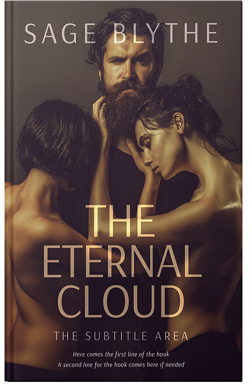 Front view of Premade Erotica Book Cover - Cocoa Brown