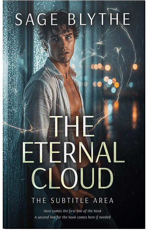 Front view of Premade Erotica Book Cover - Outer Space