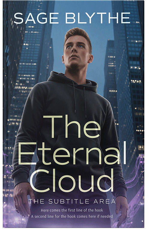 Front view of Premade Mystery & Thriller & Suspense Book Cover - Ebony Clay