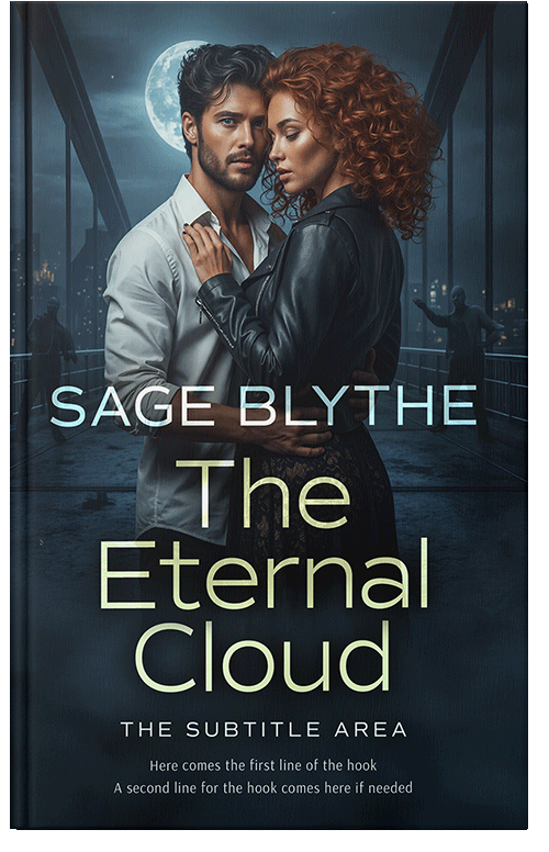 Front view of Premade Paranormal & Urban Book Cover - Mirage