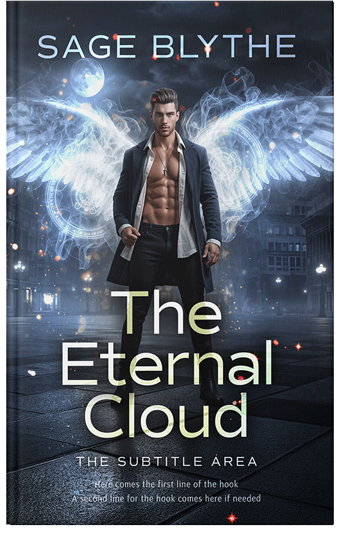 Front view of Premade Fantasy Book Cover - Ebony Clay