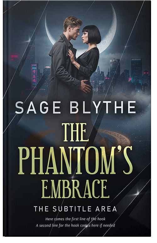 Front view of Premade Romance Book Cover - Mirage