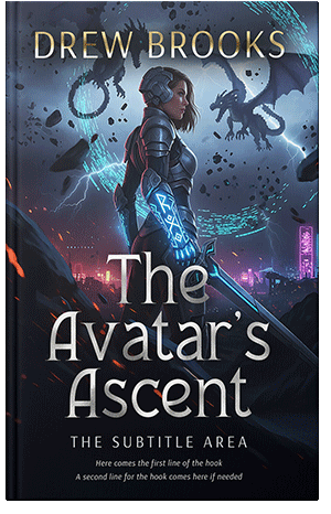 Pre Made Book Cover Mirage