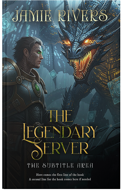 Front view of Premade LitRPG Book Cover - Bunker