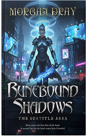 Premade Book Cover Ebony