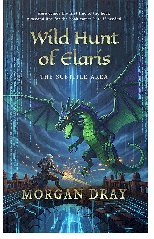 Front view of Premade LitRPG Book Cover - Big Stone