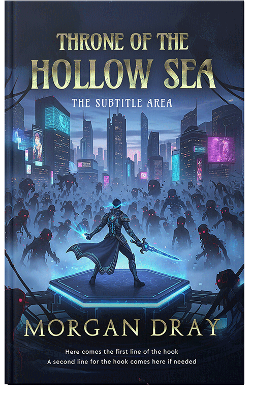 Front view of Premade LitRPG Book Cover - Big Stone