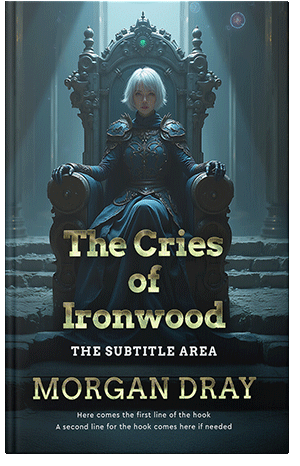 Pre Made Book Cover Timber Green