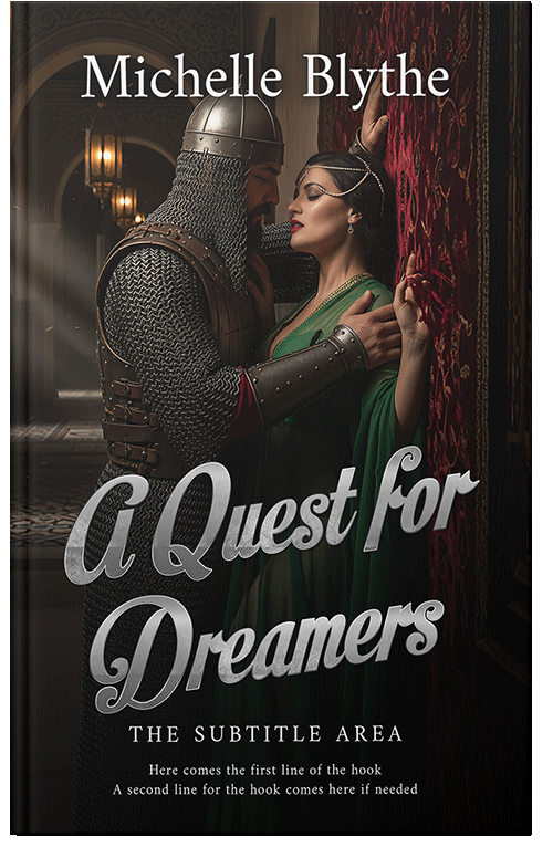 Front view of Premade Historical Book Cover - Night Rider