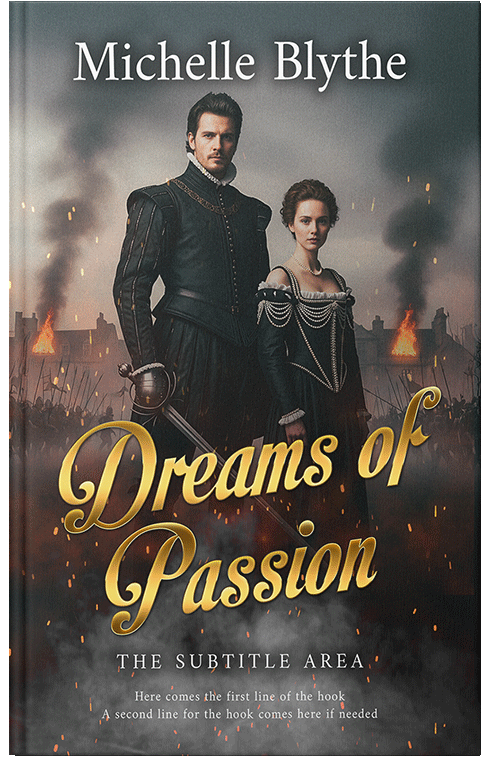 Front view of Premade Historical Book Cover - Tuatara