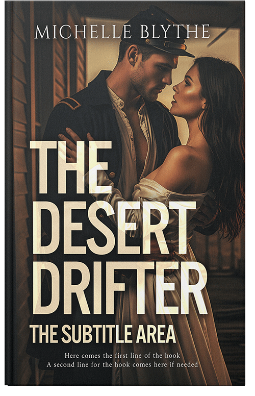 Front view of Premade Historical Book Cover - Sapling