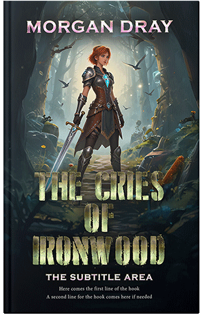 Premade Book Cover Shark