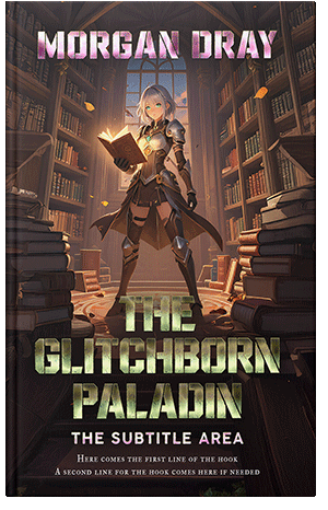 Premade Book Cover Cocoa Brown