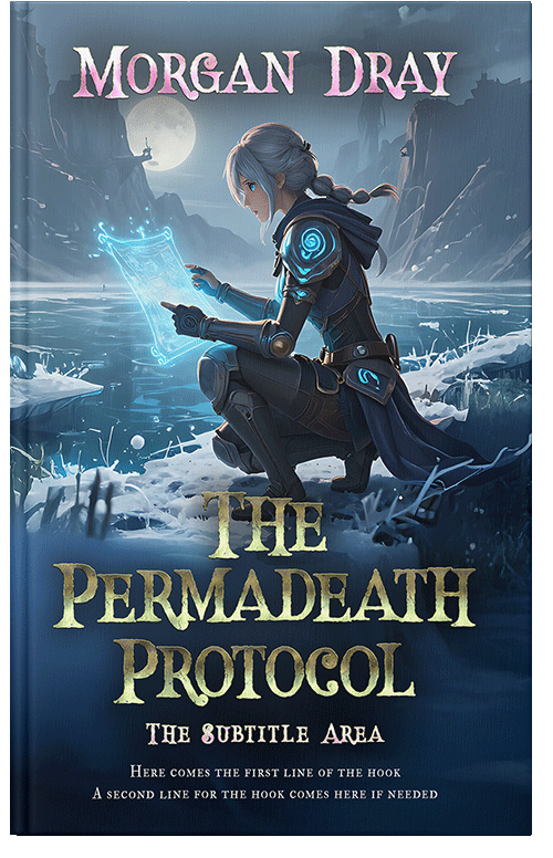 Front view of Premade Fantasy Book Cover - Cloud Burst