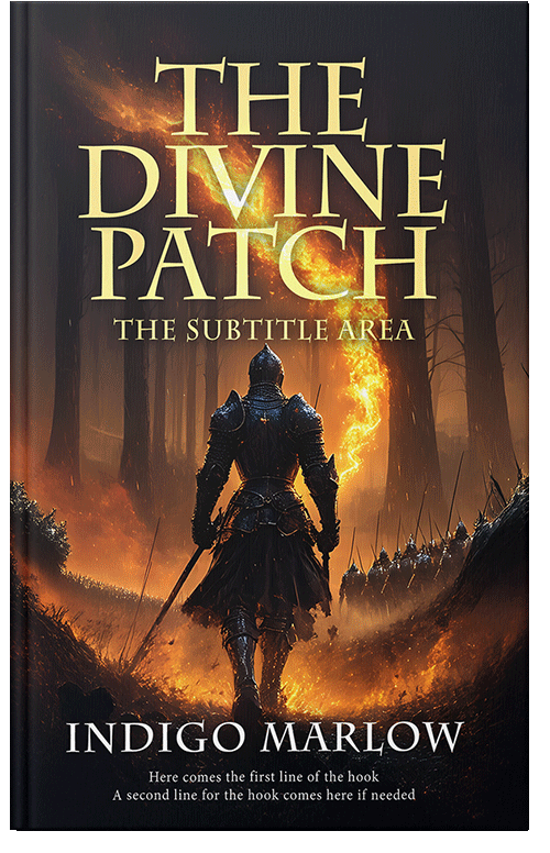 Front view of Premade Fantasy Book Cover - Di Serria