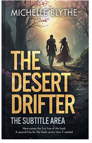 Pre Made Book Cover Shark