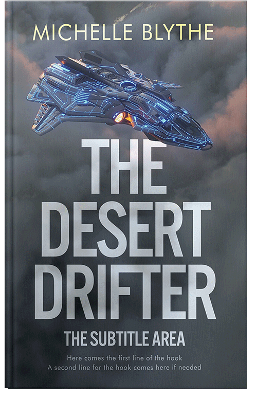 Front view of Premade Science Fiction Book Cover - River Bed