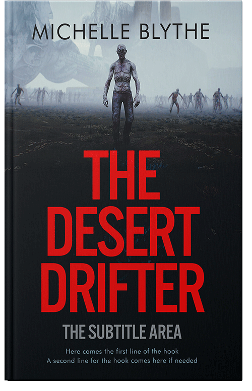 Front view of Premade Apocalyptica Book Cover - Bunker