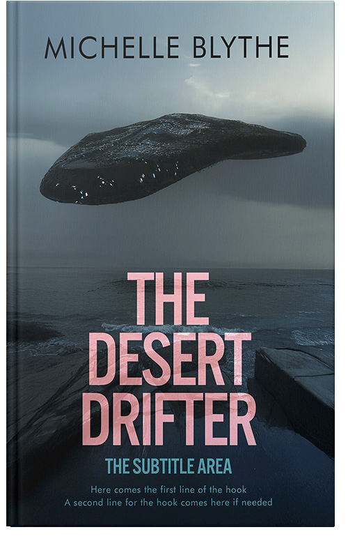 Front view of Premade Science Fiction Book Cover - Outer Space