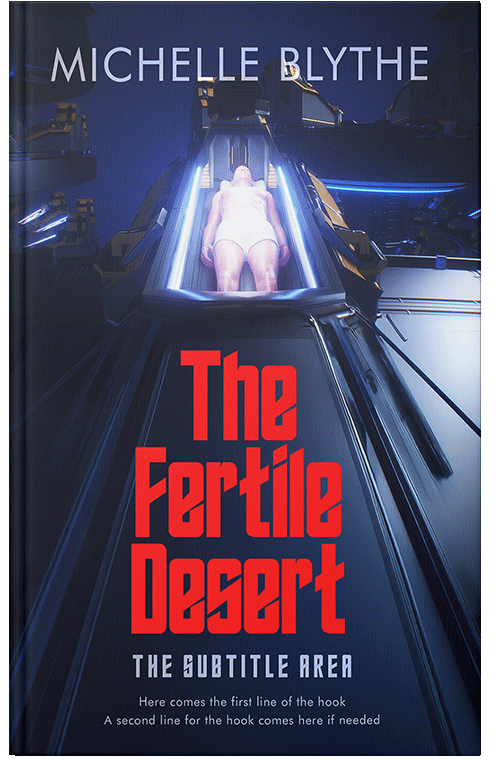 Front view of Premade Science Fiction Book Cover - Big Stone