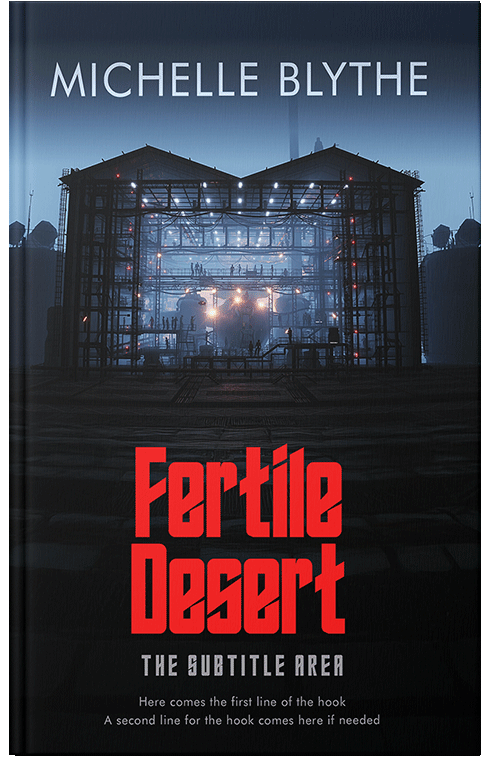 Front view of Premade Science Fiction Book Cover - Bunker