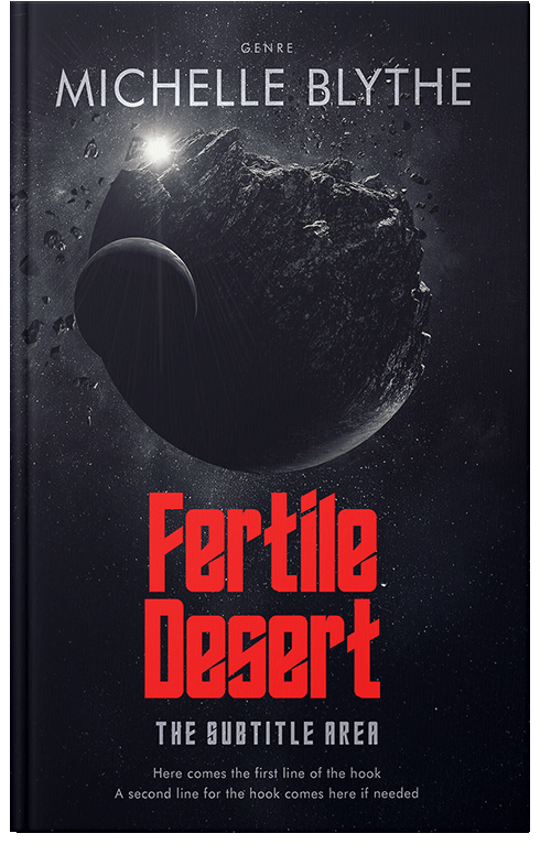 Front view of Premade Science Fiction Book Cover - Vulcan