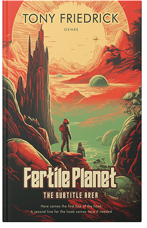 Pre Made Book Cover Tacha