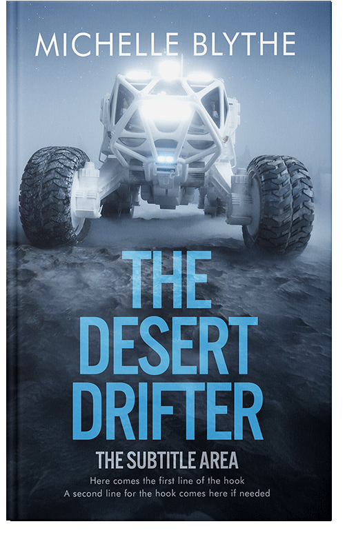 Front view of Premade Science Fiction Book Cover - Pickled Bluewood