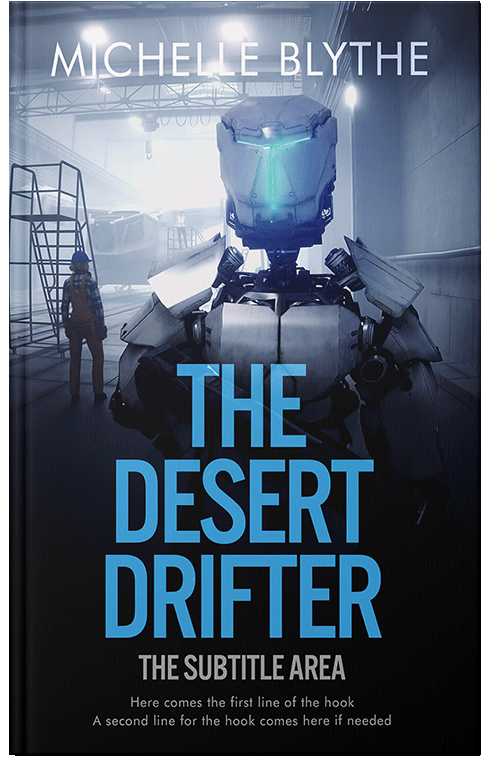 Front view of Premade Science Fiction Book Cover - Heather