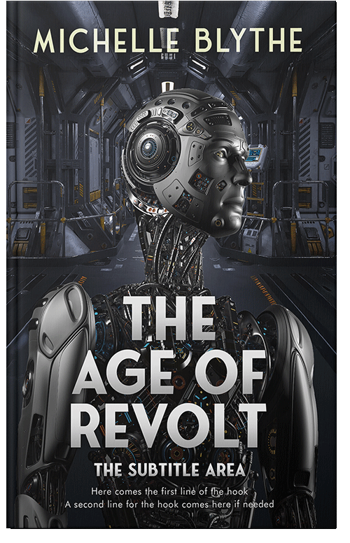 Front view of Premade Science Fiction Book Cover - Woodsmoke