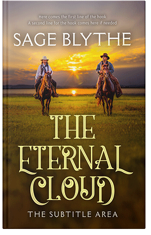 Pre Made Book Cover Bronze Olive