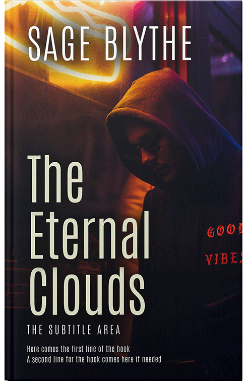 Front view of Premade Mystery & Thriller & Suspense Book Cover - Tan