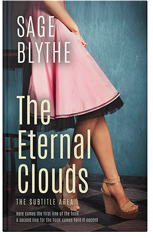 Premade Book Cover Outer Space