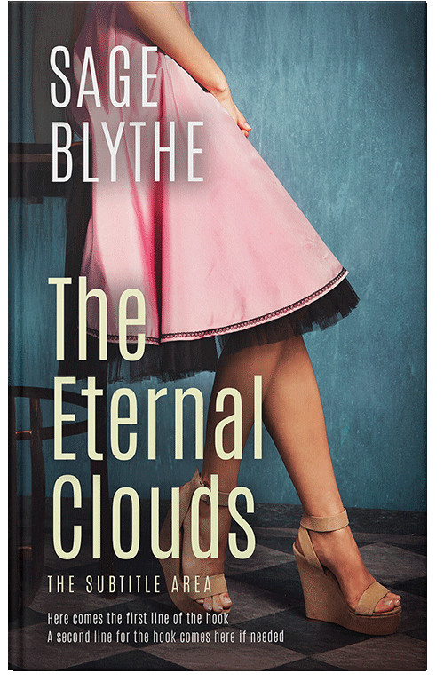 Front view of Premade Literary Fiction Book Cover - Outer Space