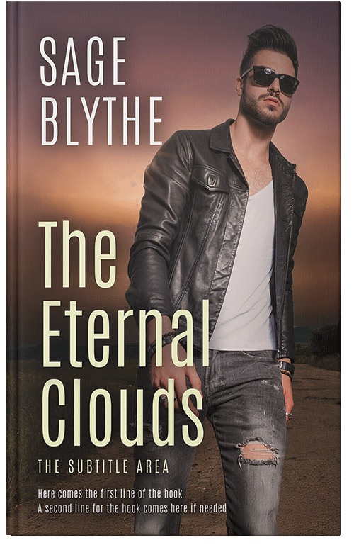 Front view of Premade Teen & Young Adult Book Cover - Taupe