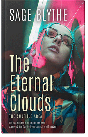 Pre Made Book Cover Cavern Pink