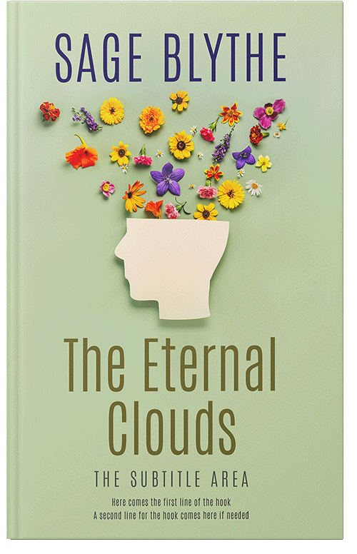 Front view of Premade Health & Mind & Body Book Cover - Sprout