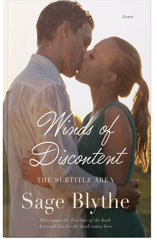 Front view of Premade Romance Book Cover - Roman Coffee