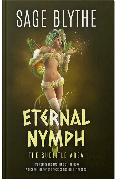 Front view of Premade Fantasy Book Cover - Jacko Bean