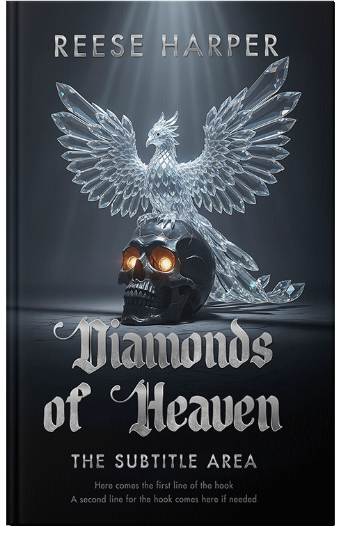 Front view of Premade Fantasy Book Cover - Bunker