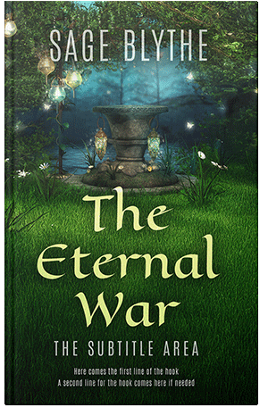 Pre Made Book Cover Celtic